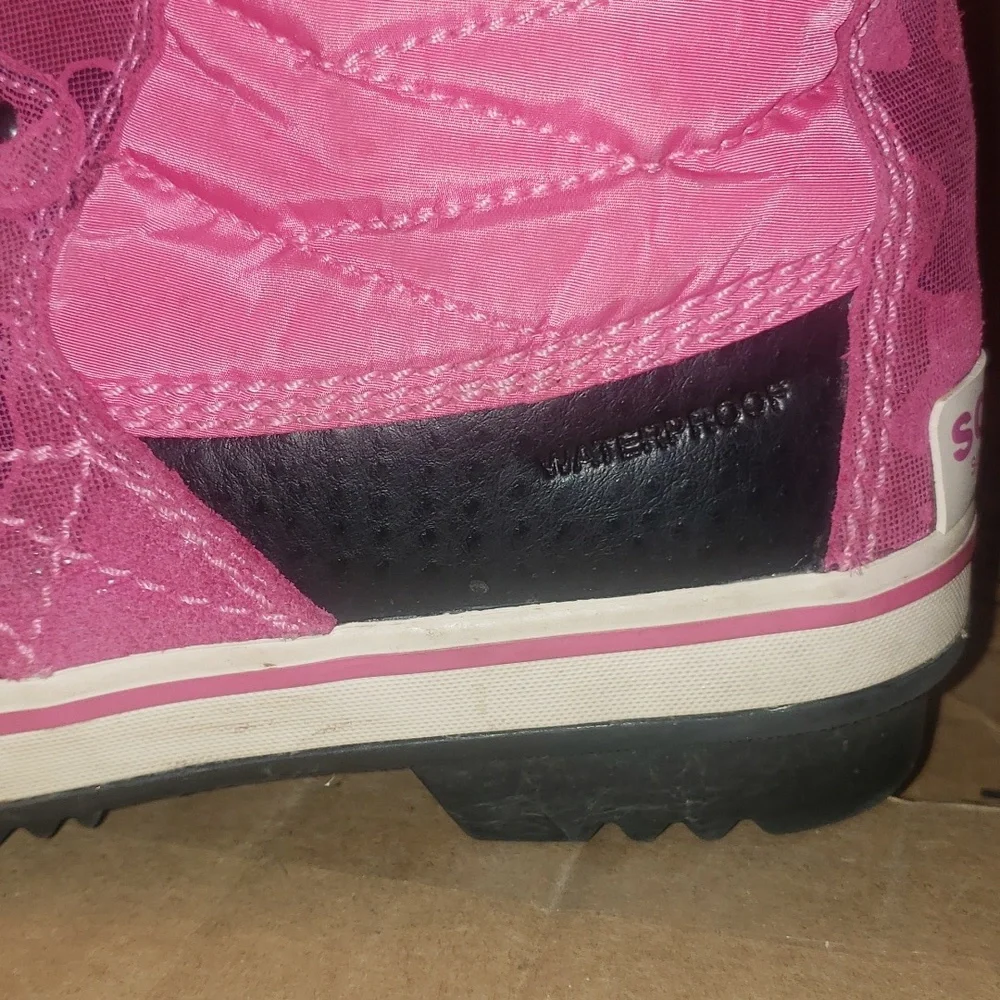 Sorel TOFINO II KIDS girls fur winter snow waterproof 4